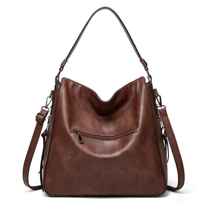 Large Leather Shoulder Messenger Bag