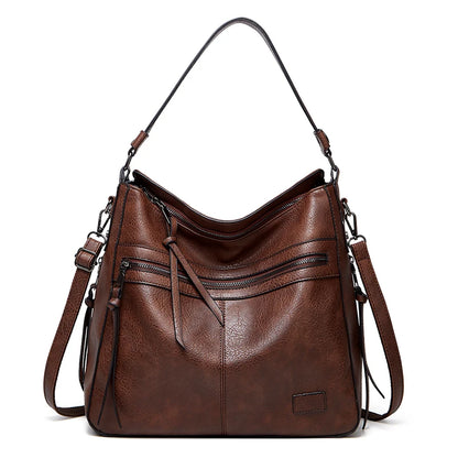 Large Leather Shoulder Messenger Bag
