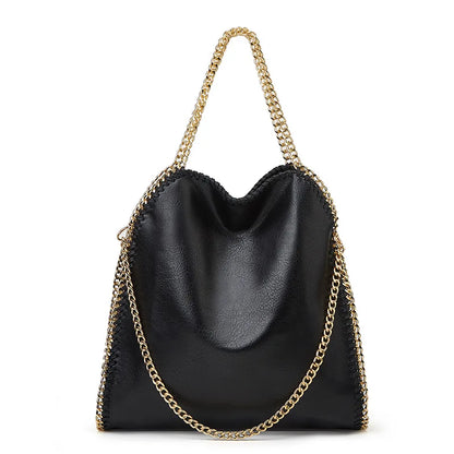 Soft Chain Shoulder Tote Bag