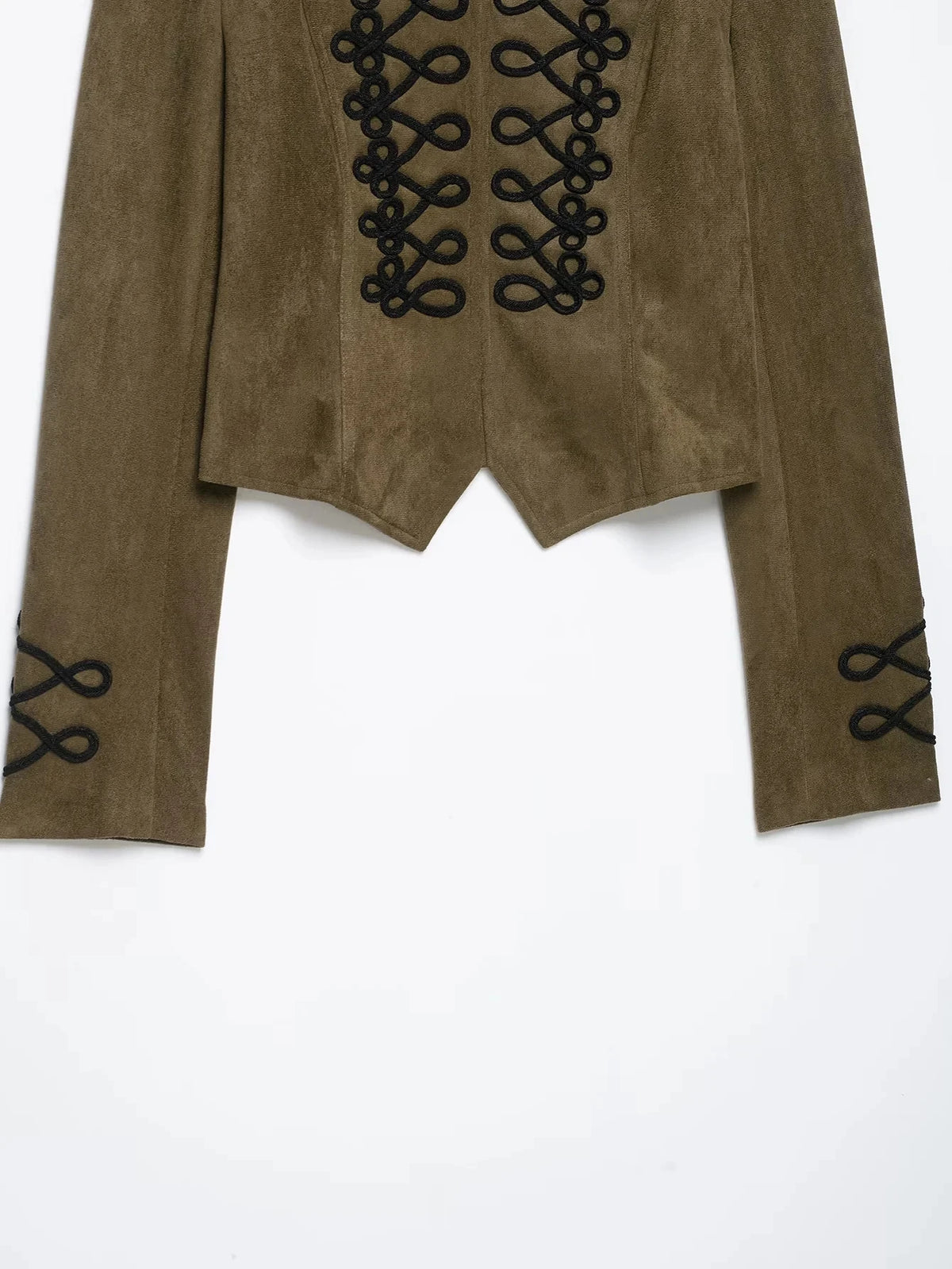 Vintage Suede Cropped Jacket