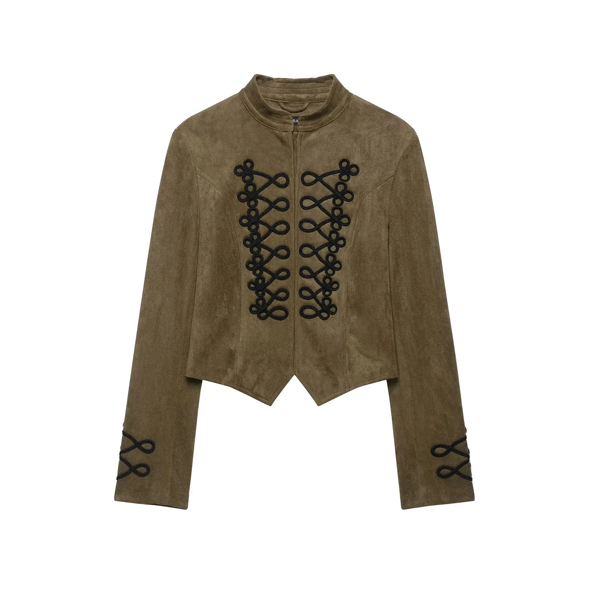 Vintage Suede Cropped Jacket
